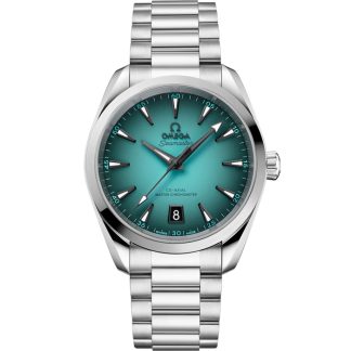 Omega Novidade Seamaster Aqua Terra 150M 38 mm, aço em aço 220.10.38.20.03.005