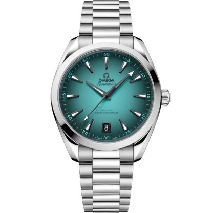 Omega Novidade Seamaster Aqua Terra 150M 41 mm, aço em aço 220.10.41.21.03.006