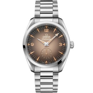 Omega Novidade Seamaster Railmaster 38 mm, aço em aço 235.10.38.20.13.001