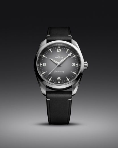 Omega Novidade Seamaster Railmaster 38 mm, aço em bracelete de pele 235.12.38.20.06.001 - Image 4