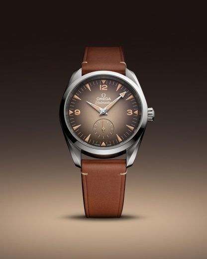 Omega Novidade Seamaster Railmaster 38 mm, aço em bracelete de pele 235.12.38.20.13.001 - Image 4