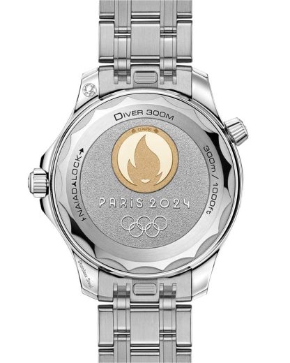Omega Paris 2024 Seamaster Diver 300M 42 mm, aço em aço 522.21.42.20.04.001 - Image 2