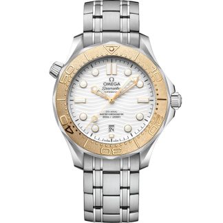 Omega Paris 2024 Seamaster Diver 300M 42 mm, aço em aço 522.21.42.20.04.001