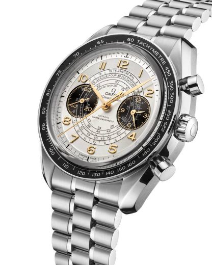 Omega Paris 2024 Speedmaster Chronoscope 43 mm, aço em aço 522.30.43.51.02.001 - Image 3