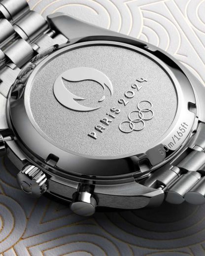 Omega Paris 2024 Speedmaster Chronoscope 43 mm, aço em aço 522.30.43.51.02.001 - Image 5
