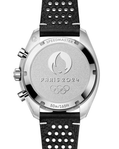 Omega Paris 2024 Speedmaster Chronoscope 43 mm, aço em bracelete de pele 522.32.43.51.02.001 - Image 2