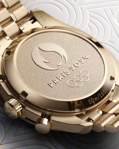 Omega Paris 2024 Speedmaster Chronoscope 43 mm, ouro Moonshine™ em ouro Moonshine™ 522.60.43.51.02.001 - Image 3