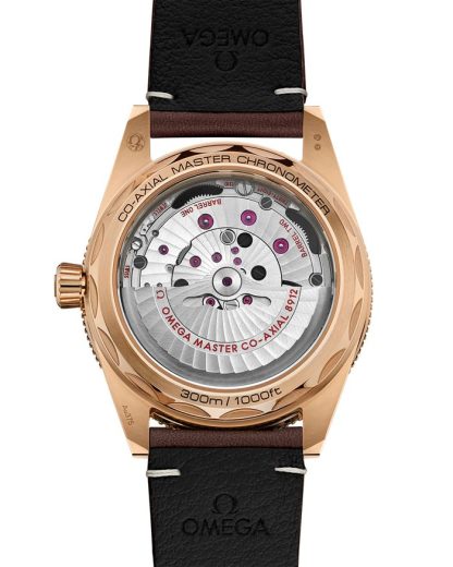 Omega Seamaster 300 41 mm, Bronze gold em bracelete de pele 234.92.41.21.10.001 - Image 2