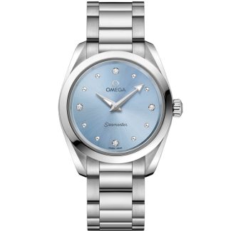Omega Seamaster Aqua Terra 150M 28 mm, aço em aço 220.10.28.60.53.001
