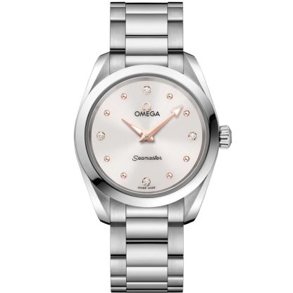 Omega Seamaster Aqua Terra 150M 28 mm, aço em aço 220.10.28.60.54.001