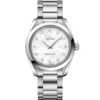 Omega Seamaster Aqua Terra 150M 28 mm, aço em aço 220.10.28.60.55.001