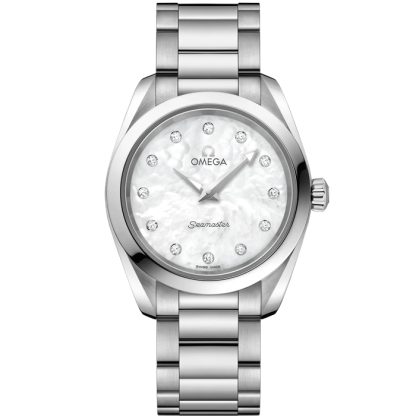 Omega Seamaster Aqua Terra 150M 28 mm, aço em aço 220.10.28.60.55.001