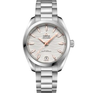 Omega Seamaster Aqua Terra 150M 34 mm, aço em aço 220.10.34.20.02.001