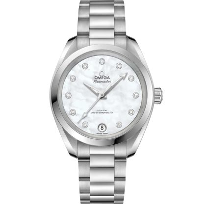 Omega Seamaster Aqua Terra 150M 34 mm, aço em aço 220.10.34.20.55.001