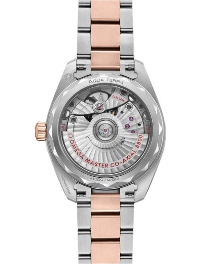 Omega Seamaster Aqua Terra 150M 34 mm, aço - ouro Sedna™ em aço - ouro Sedna™ 220.20.34.20.60.001 - Image 2