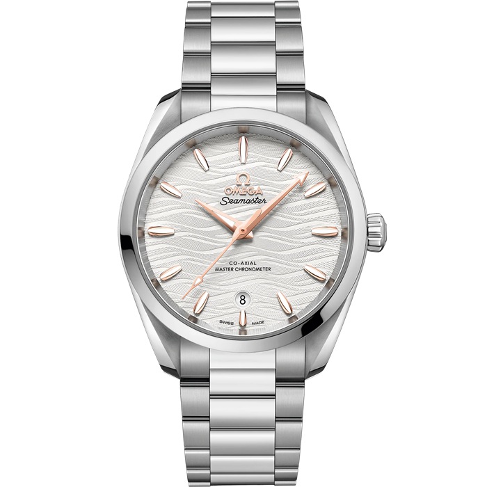 Omega Seamaster Aqua Terra 150M 38 mm, aço em aço 220.10.38.20.02.002