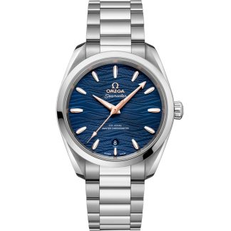 Omega Seamaster Aqua Terra 150M 38 mm, aço em aço 220.10.38.20.03.002