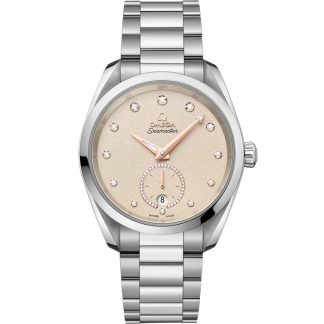 Omega Seamaster Aqua Terra 150M 38 mm, aço em aço 220.10.38.20.59.001