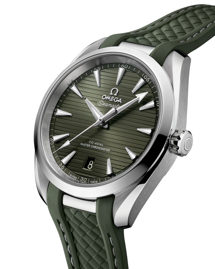 Omega Seamaster Aqua Terra 150M 38 mm, aço em bracelete de borracha 220.12.38.20.10.001 - Image 4