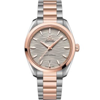Omega Seamaster Aqua Terra 150M 38 mm, aço - ouro Sedna™ em aço - ouro Sedna™ 220.20.38.20.06.001