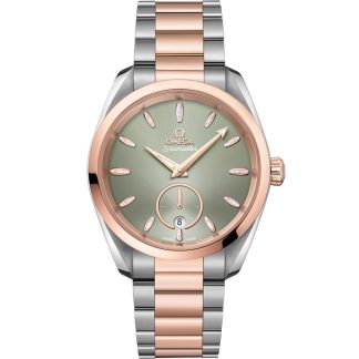 Omega Seamaster Aqua Terra 150M 38 mm, aço - ouro Sedna™ em aço - ouro Sedna™ 220.20.38.20.10.001