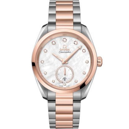 Omega Seamaster Aqua Terra 150M 38 mm, aço - ouro Sedna™ em aço - ouro Sedna™ 220.20.38.20.55.002