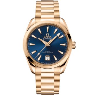 Omega Seamaster Aqua Terra 150M 38 mm, ouro Moonshine™ em ouro Moonshine™ 220.50.38.20.03.001