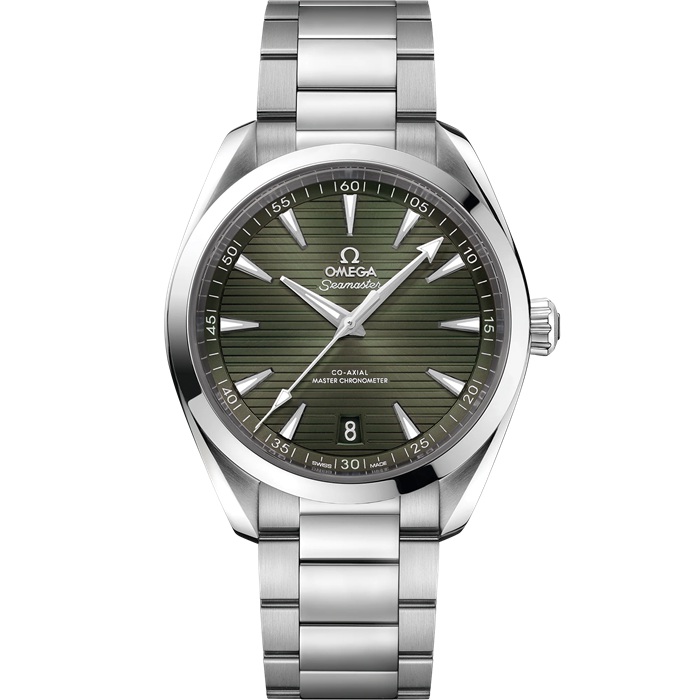 Omega Seamaster Aqua Terra 150M 41 mm, aço em aço 220.10.41.21.10.001