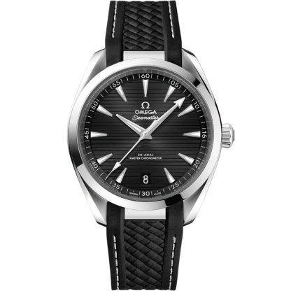 Omega Seamaster Aqua Terra 150M 41 mm, aço em bracelete de borracha 220.12.41.21.01.001