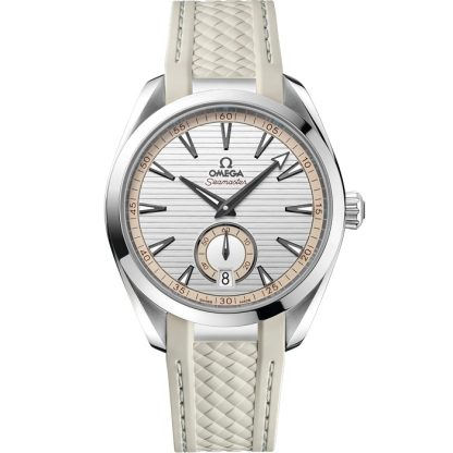 Omega Seamaster Aqua Terra 150M 41 mm, aço em bracelete de borracha 220.12.41.21.02.005