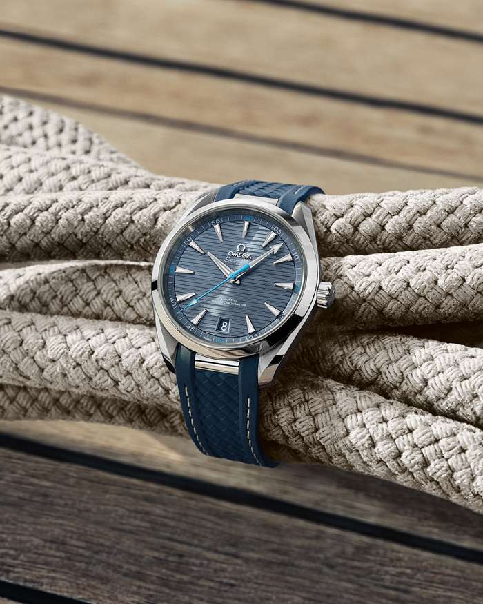 Omega Seamaster Aqua Terra 150M 41 mm, aço em bracelete de borracha 220.12.41.21.03.002 - Image 2