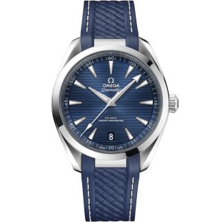 Omega Seamaster Aqua Terra 150M 41 mm, aço em bracelete de borracha 220.12.41.21.03.007