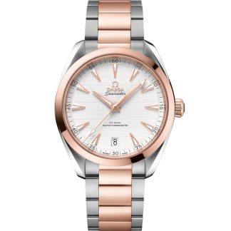 Omega Seamaster Aqua Terra 150M 41 mm, aço - ouro Sedna™ em aço - ouro Sedna™ 220.20.41.21.02.001