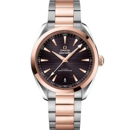 Omega Seamaster Aqua Terra 150M 41 mm, aço - ouro Sedna™ em aço - ouro Sedna™ 220.20.41.21.06.001