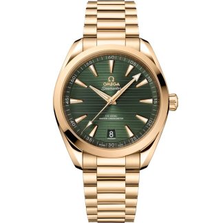 Omega Seamaster Aqua Terra 150M 41 mm, ouro Moonshine™ em ouro Moonshine™ 220.50.41.21.10.001