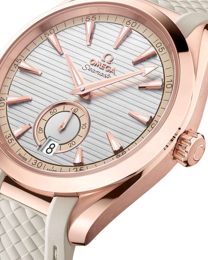 Omega Seamaster Aqua Terra 150M 41 mm, ouro Sedna™ em bracelete de borracha 220.52.41.21.02.001 - Image 4