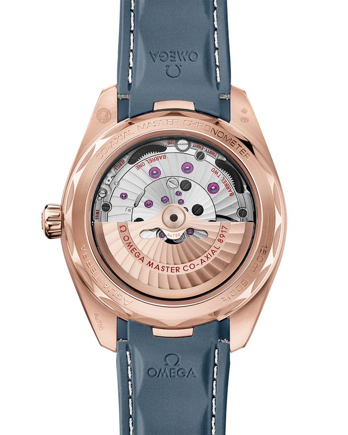 Omega Seamaster Aqua Terra 150M 41 mm, ouro Sedna™ em bracelete de borracha 220.52.41.21.03.002 - Image 2