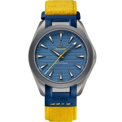 Omega Seamaster Aqua Terra 150M 41 mm, titânio em bracelete de borracha 220.92.41.21.03.002