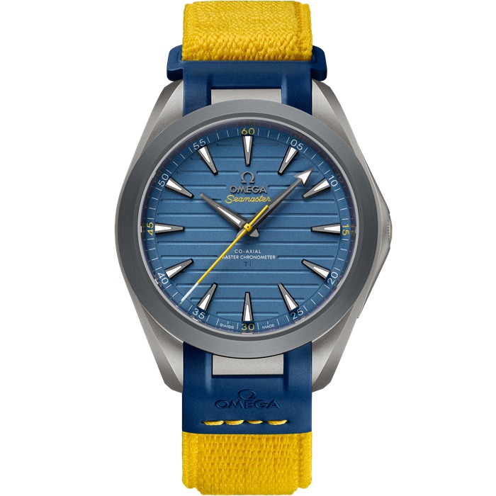 Omega Seamaster Aqua Terra 150M 41 mm, titânio em bracelete de borracha 220.92.41.21.03.002