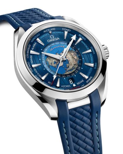 Omega Seamaster Aqua Terra 150M 43 mm, aço em bracelete de borracha 220.12.43.22.03.001 - Image 3