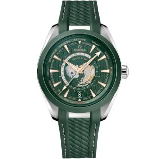 Omega Seamaster Aqua Terra 150M 43 mm, aço em bracelete de borracha 220.32.43.22.10.001