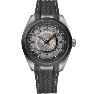 Omega Seamaster Aqua Terra 150M 43 mm, titânio em bracelete de borracha 220.92.43.22.99.001