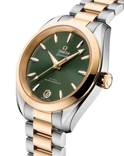 Omega Seamaster Aqua Terra Shades 34 mm, aço - ouro Moonshine™ em aço - ouro Moonshine™ 220.20.34.20.10.002 - Image 3