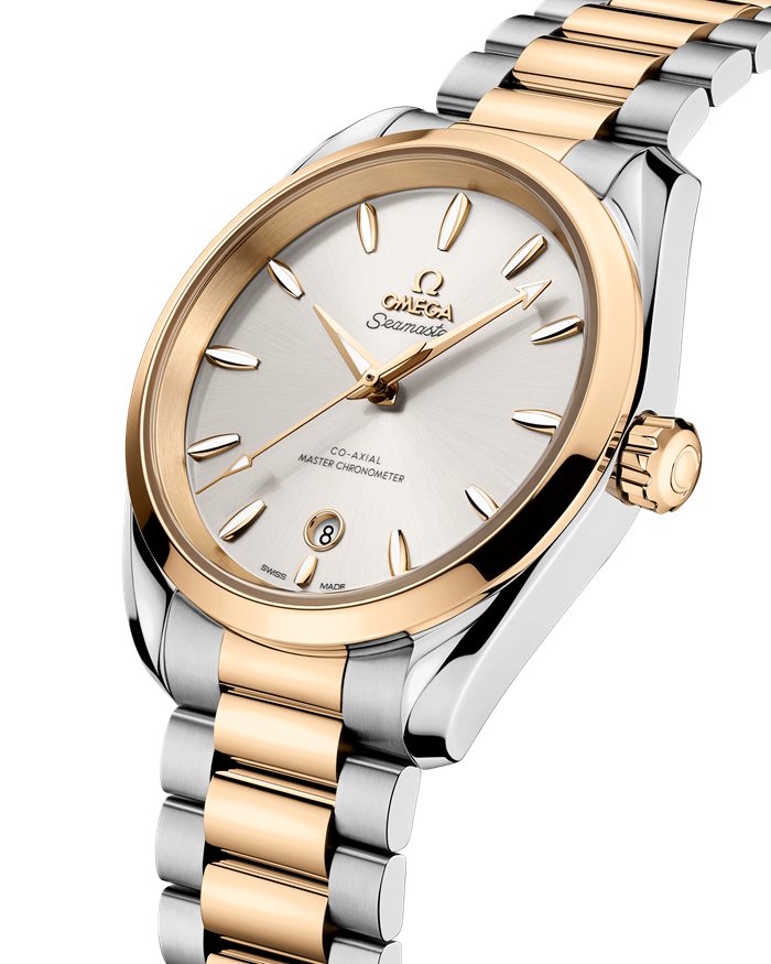 Omega Seamaster Aqua Terra Shades 38 mm, aço - ouro Moonshine™ em aço - ouro Moonshine™ 220.20.38.20.02.002 - Image 3