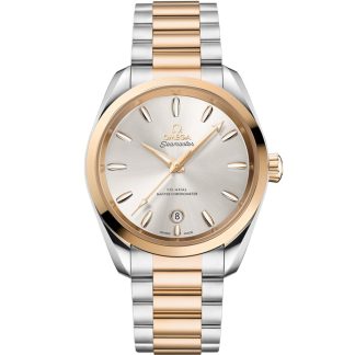 Omega Seamaster Aqua Terra Shades 38 mm, aço - ouro Moonshine™ em aço - ouro Moonshine™ 220.20.38.20.02.002