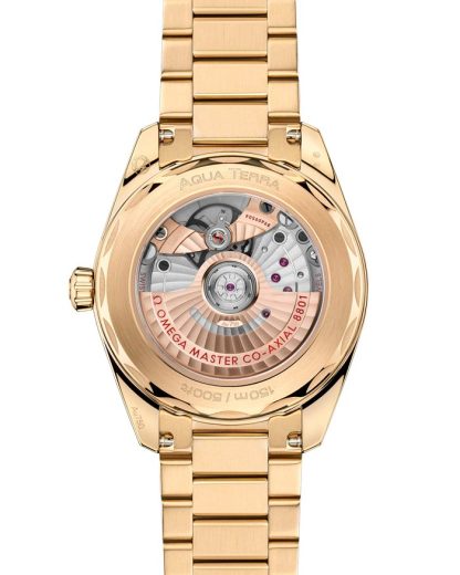 Omega Seamaster Aqua Terra Shades 38 mm, ouro Moonshine™ em ouro Moonshine™ 220.50.38.20.08.001 - Image 2