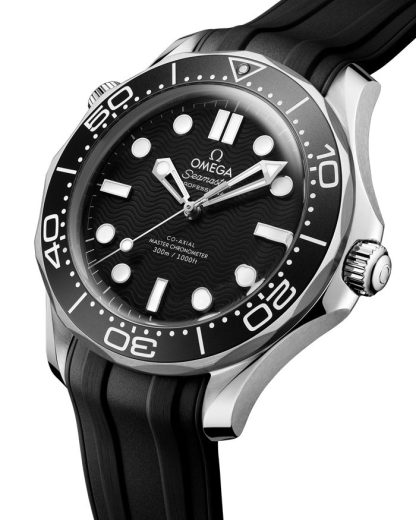 Omega Seamaster Diver 300M 42 mm, aço em bracelete de borracha 210.32.42.20.01.003 - Image 3