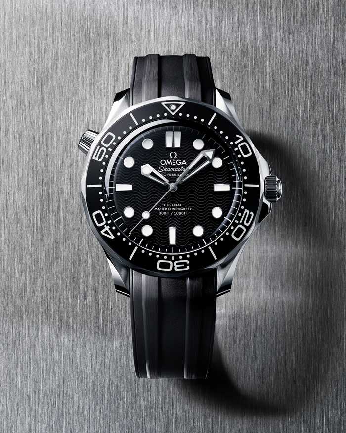 Omega Seamaster Diver 300M 42 mm, aço em bracelete de borracha 210.32.42.20.01.003 - Image 5