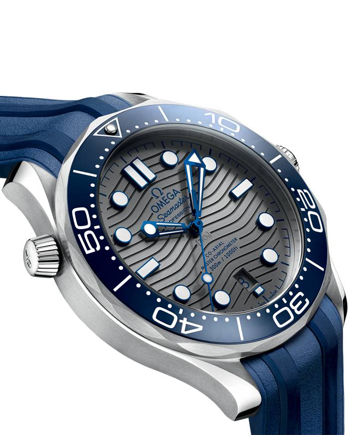 Omega Seamaster Diver 300M 42 mm, aço em bracelete de borracha 210.32.42.20.06.001 - Image 3