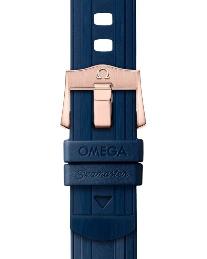 Omega Seamaster Diver 300M 42 mm, ouro Sedna™ em bracelete de borracha 210.62.42.20.03.001 - Image 4